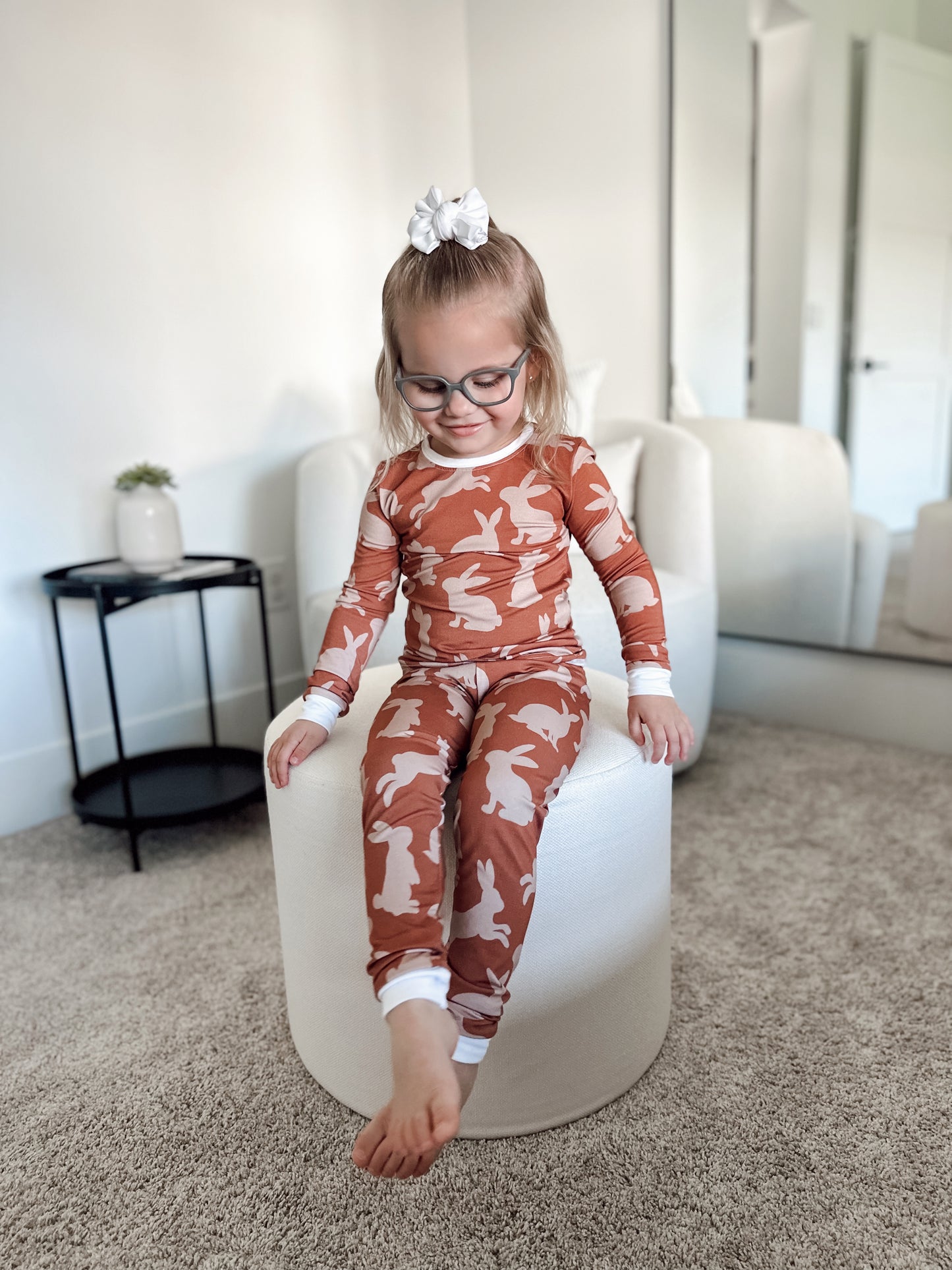Rustic Bunny Bamboo | Two-Piece Set