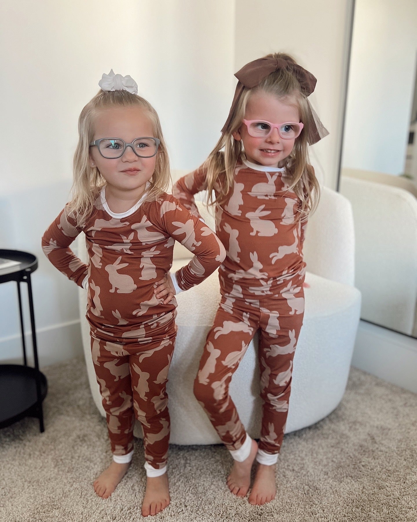Rustic Bunny Bamboo | Two-Piece Set