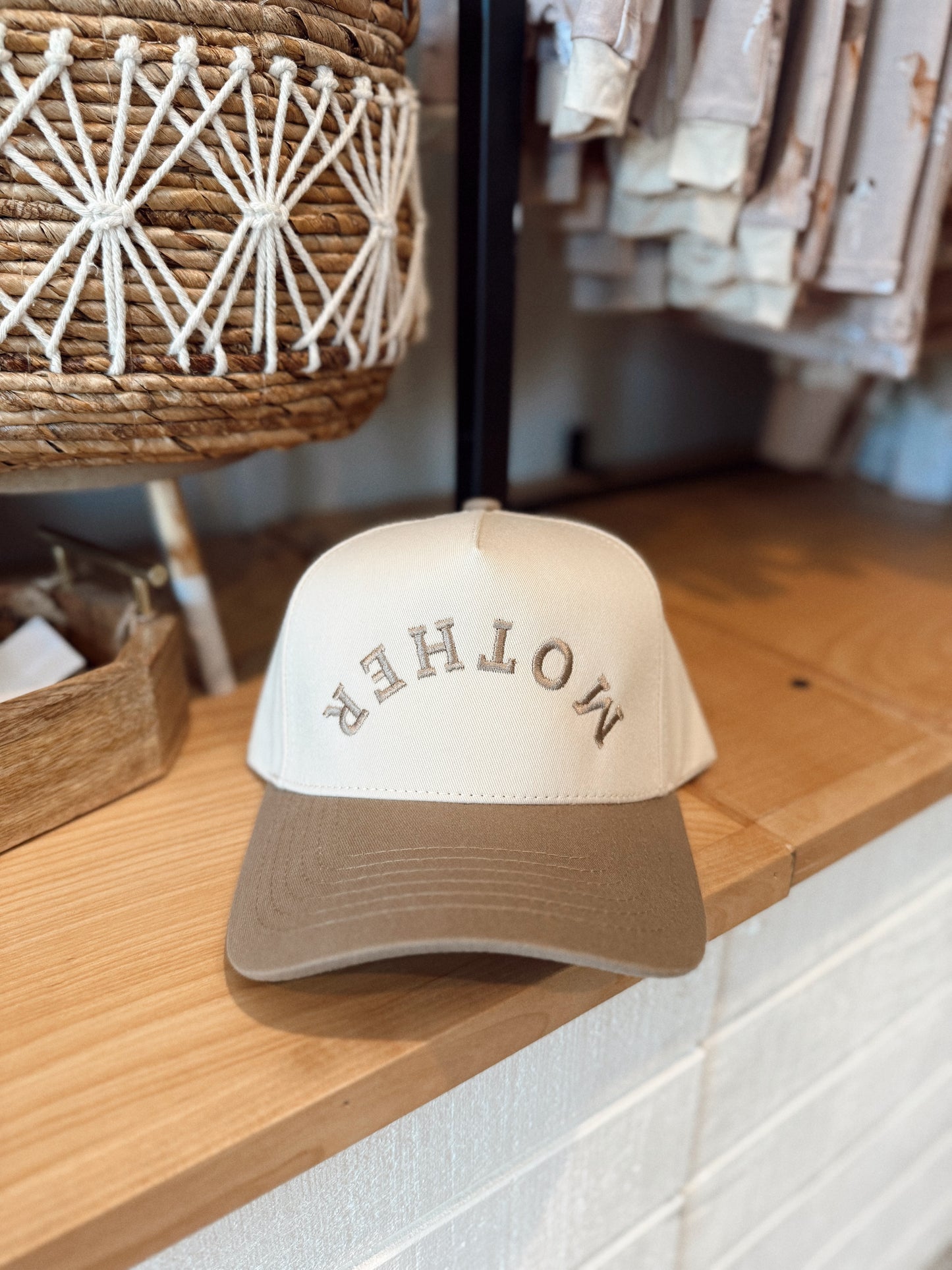 MOTHER red | Embroidered Trucker Hat | PREORDER