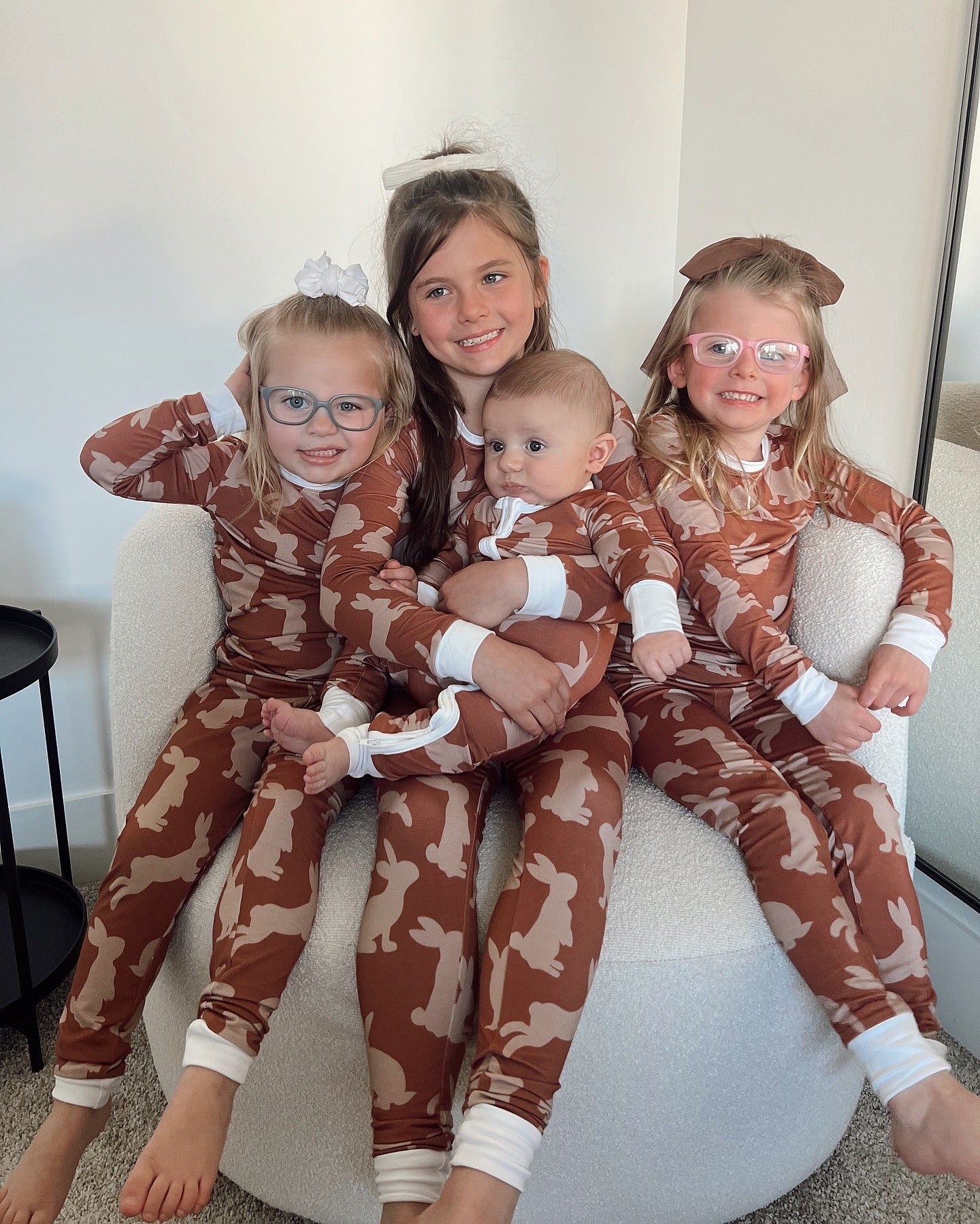 Rustic Bunny Bamboo | Two-Piece Set