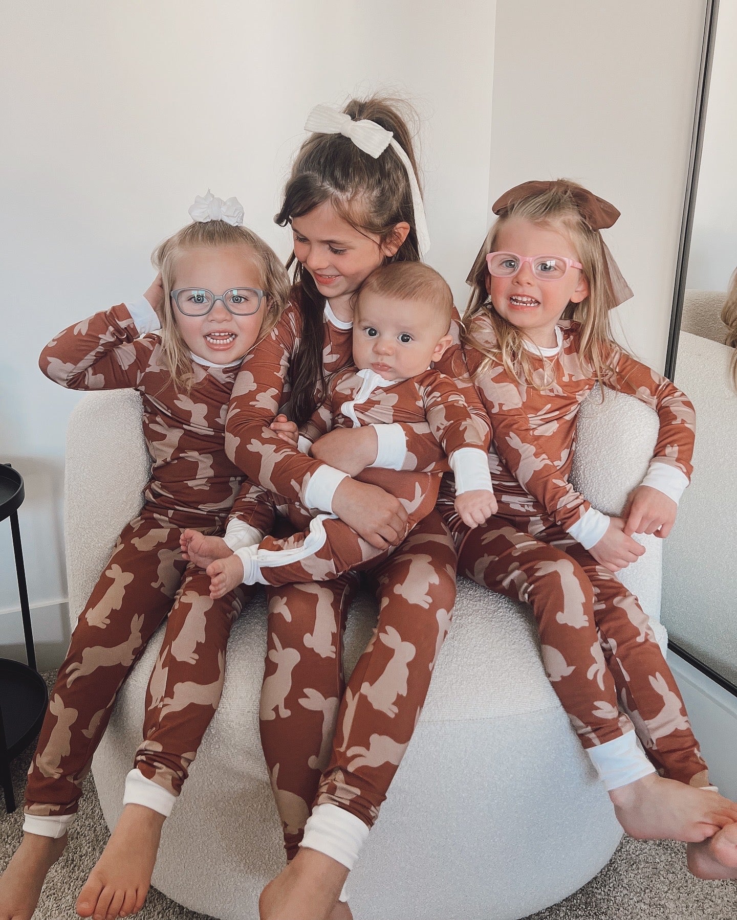 Rustic Bunny Bamboo | Two-Piece Set