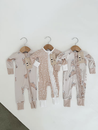 Fawn | Ruffle Zippie