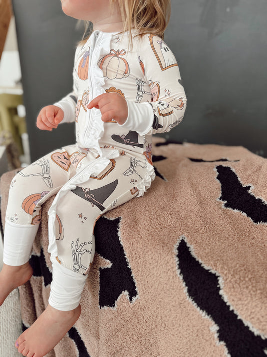 Spooky Cute Bamboo | Ruffle Zippie