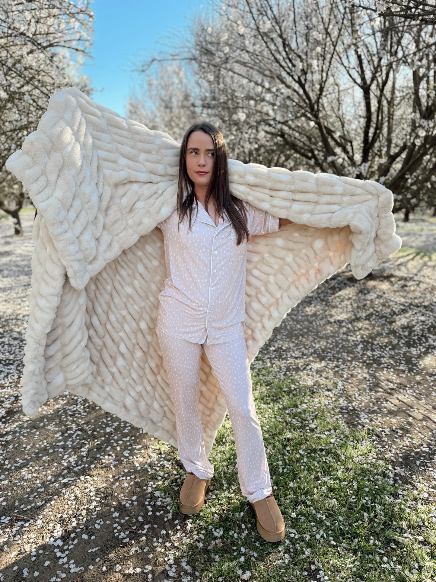 Fawn | Faux Fur Blanket | Preorder