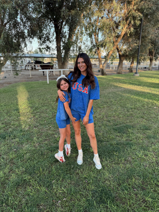 USA | Women’s Vintage Washed | Short Set