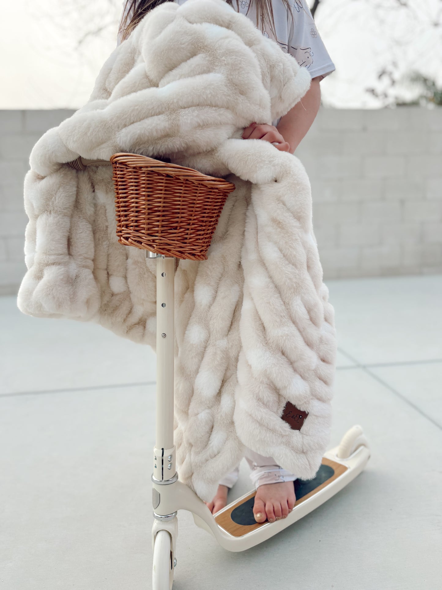 Fawn | Faux Fur Blanket | Preorder