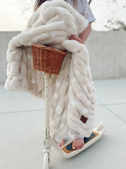 Fawn | Faux Fur Blanket | Preorder