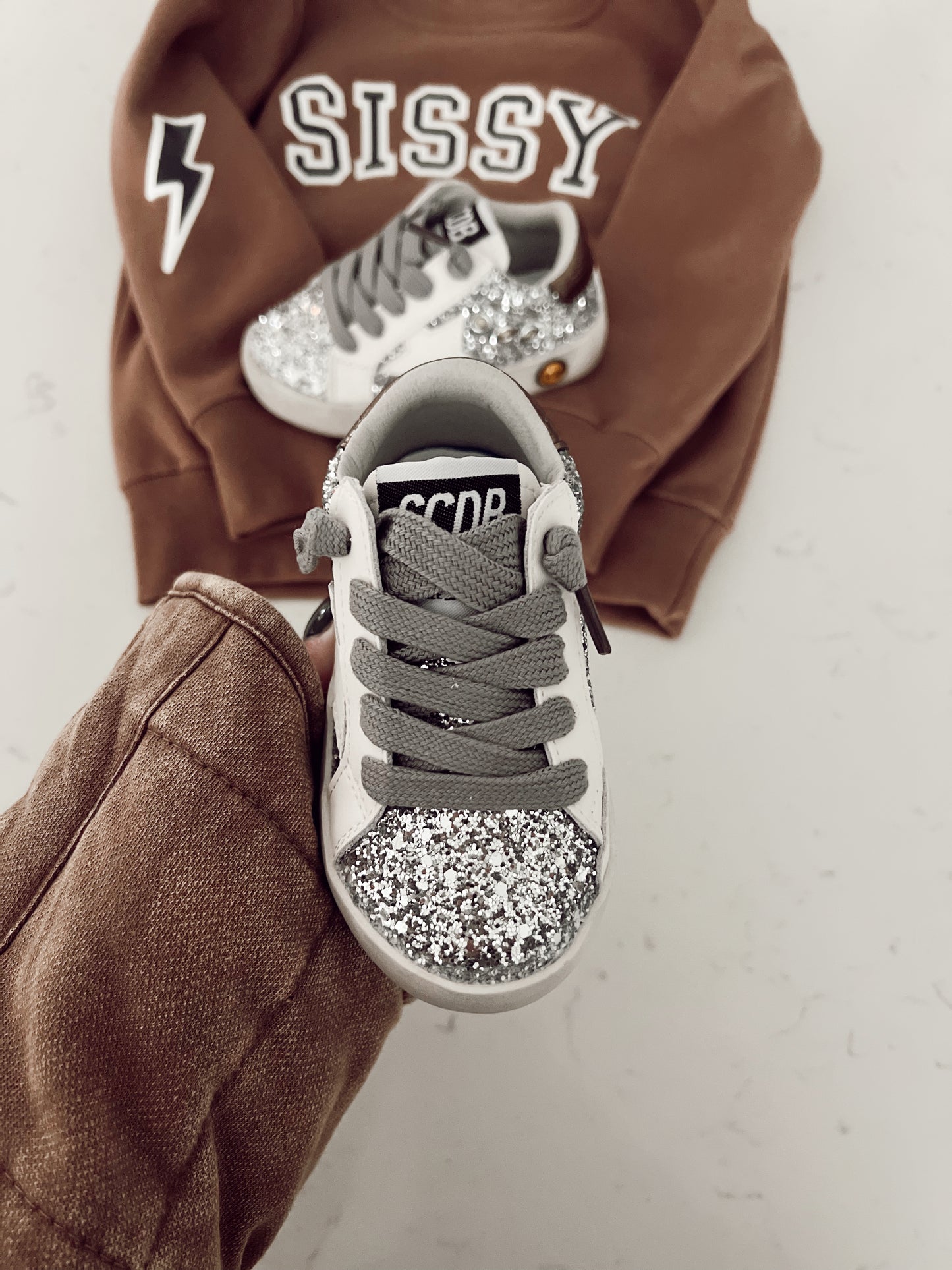 Rust and Glitter | Sneaker