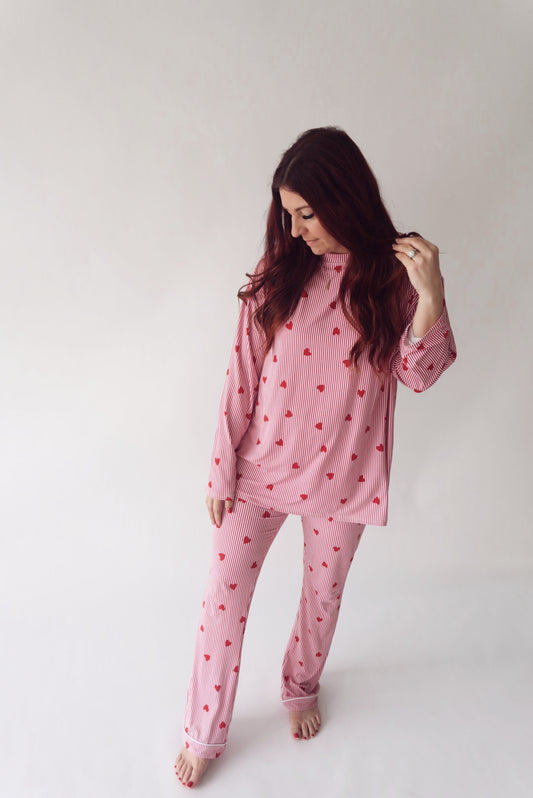 Hearts and Pin Stripes | Women’s Set