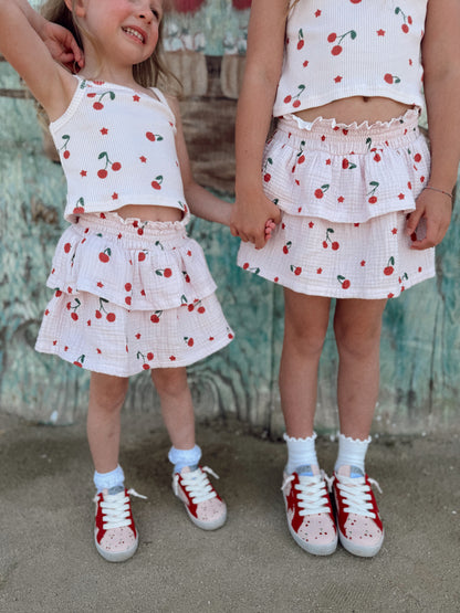 Cherry and Star | Toddler Sneakers