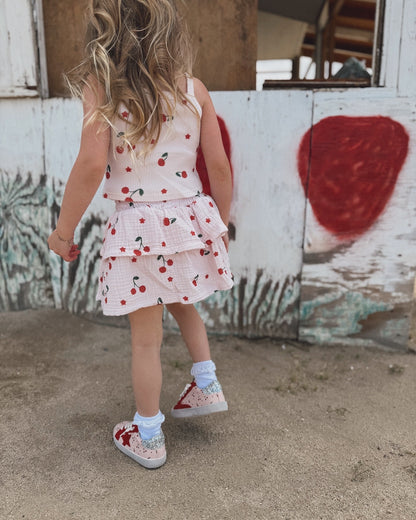 Cherry and Star | Toddler Sneakers