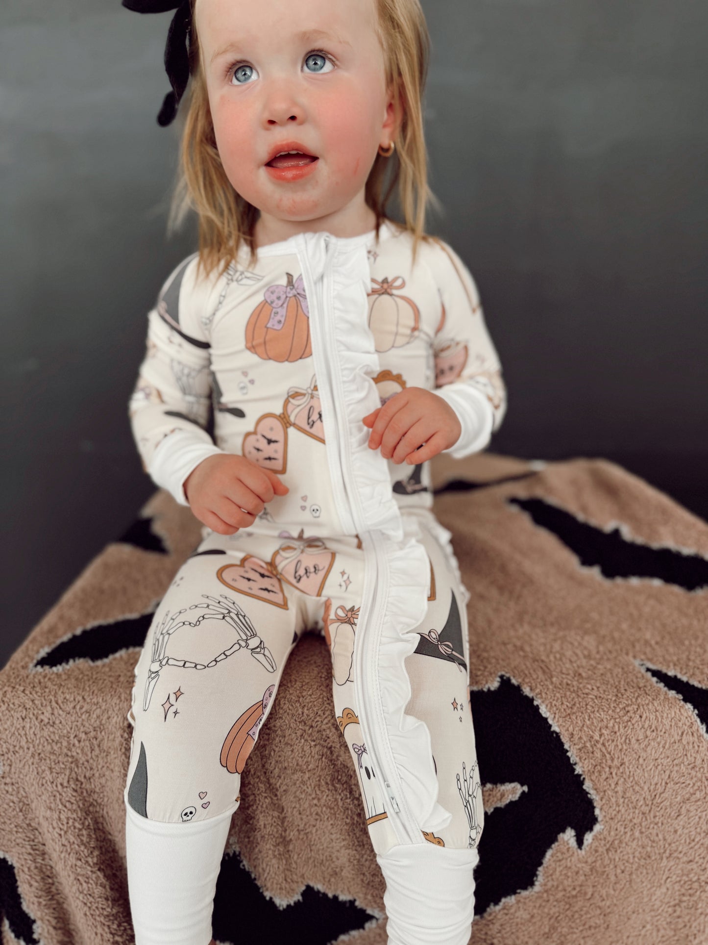 Spooky Cute Bamboo | Ruffle Zippie