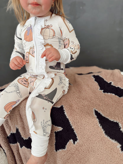 Spooky Cute Bamboo | Ruffle Zippie