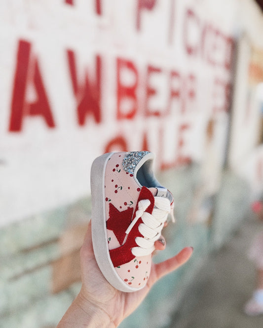 Cherry and Star | Toddler Sneakers