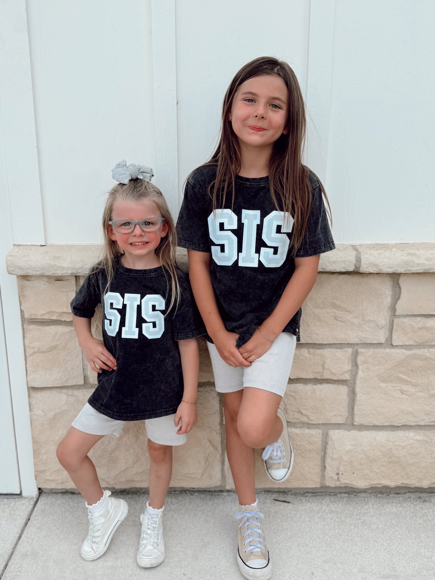 SIS | Mineral Washed and Ribbed Biker| Short Set