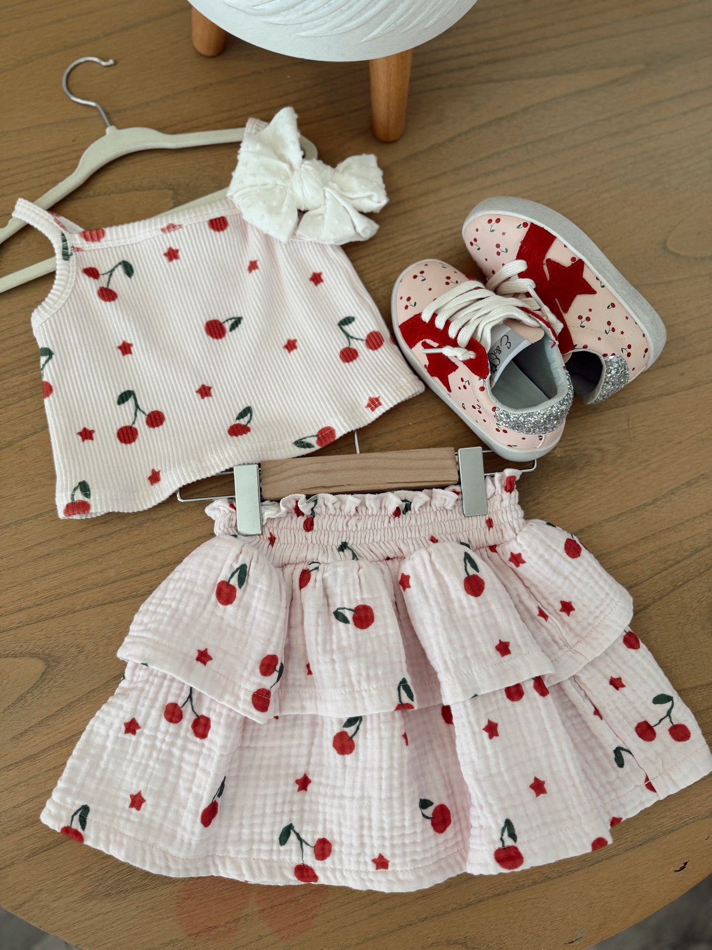 Cherry and Star | Toddler Sneakers