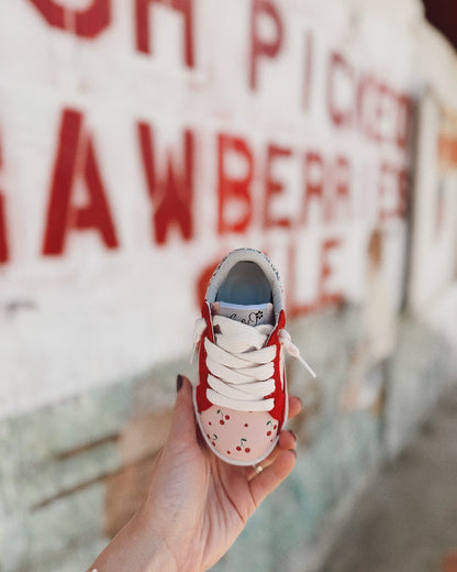 Cherry and Star | Toddler Sneakers
