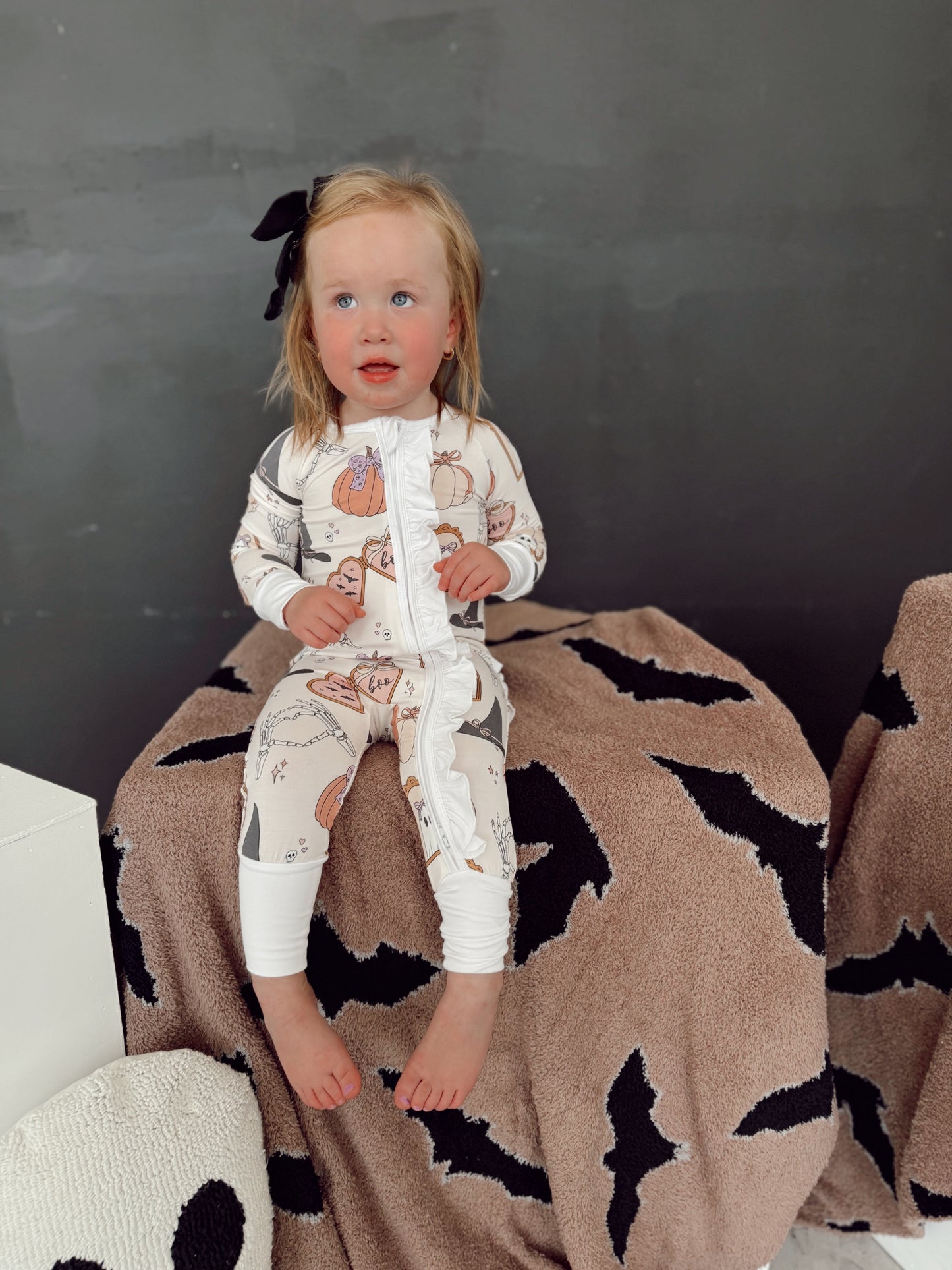 Spooky Cute Bamboo | Ruffle Zippie