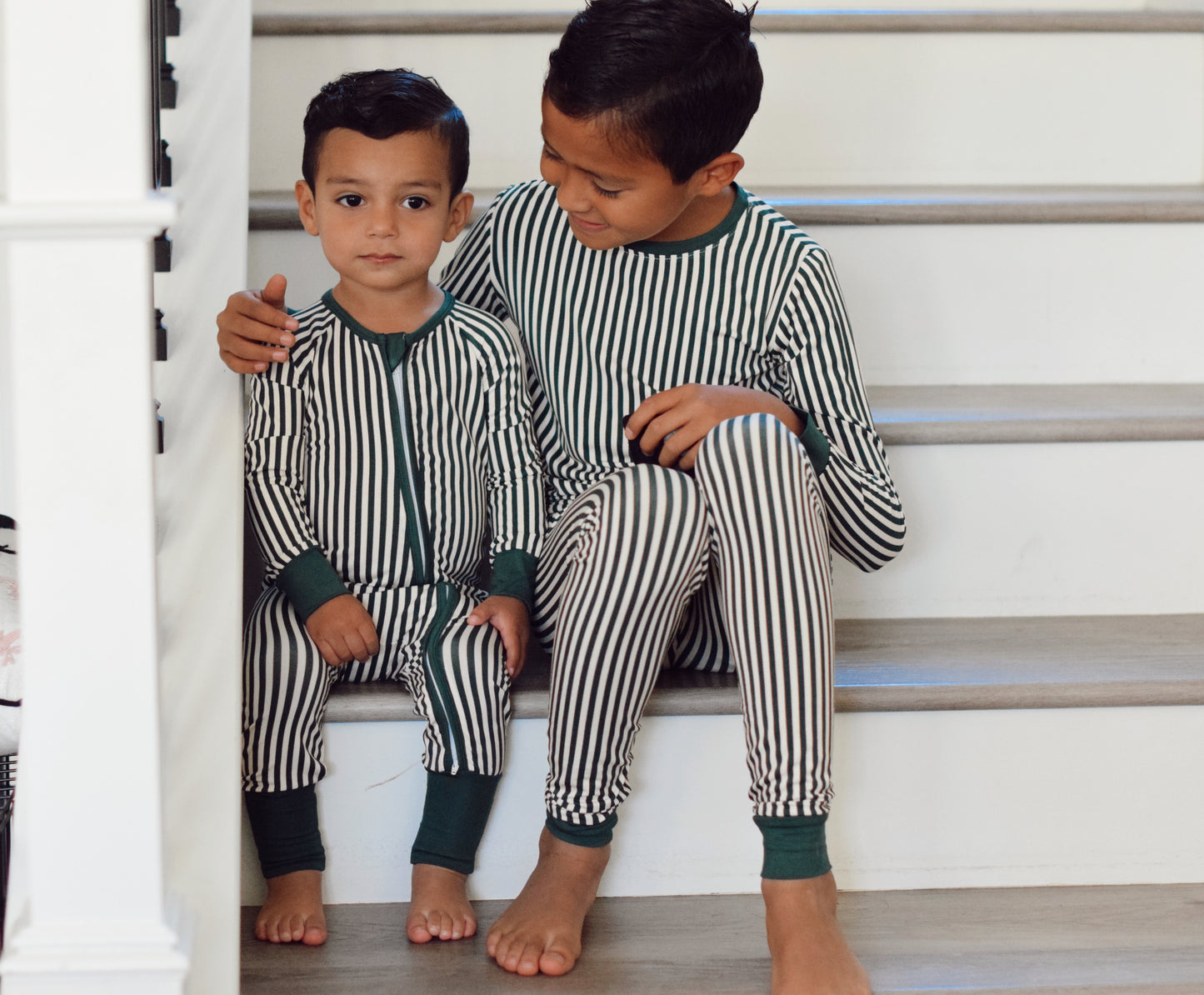 Green Stripe | Two Piece Set