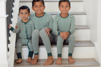 Green Stripe | Two Piece Set