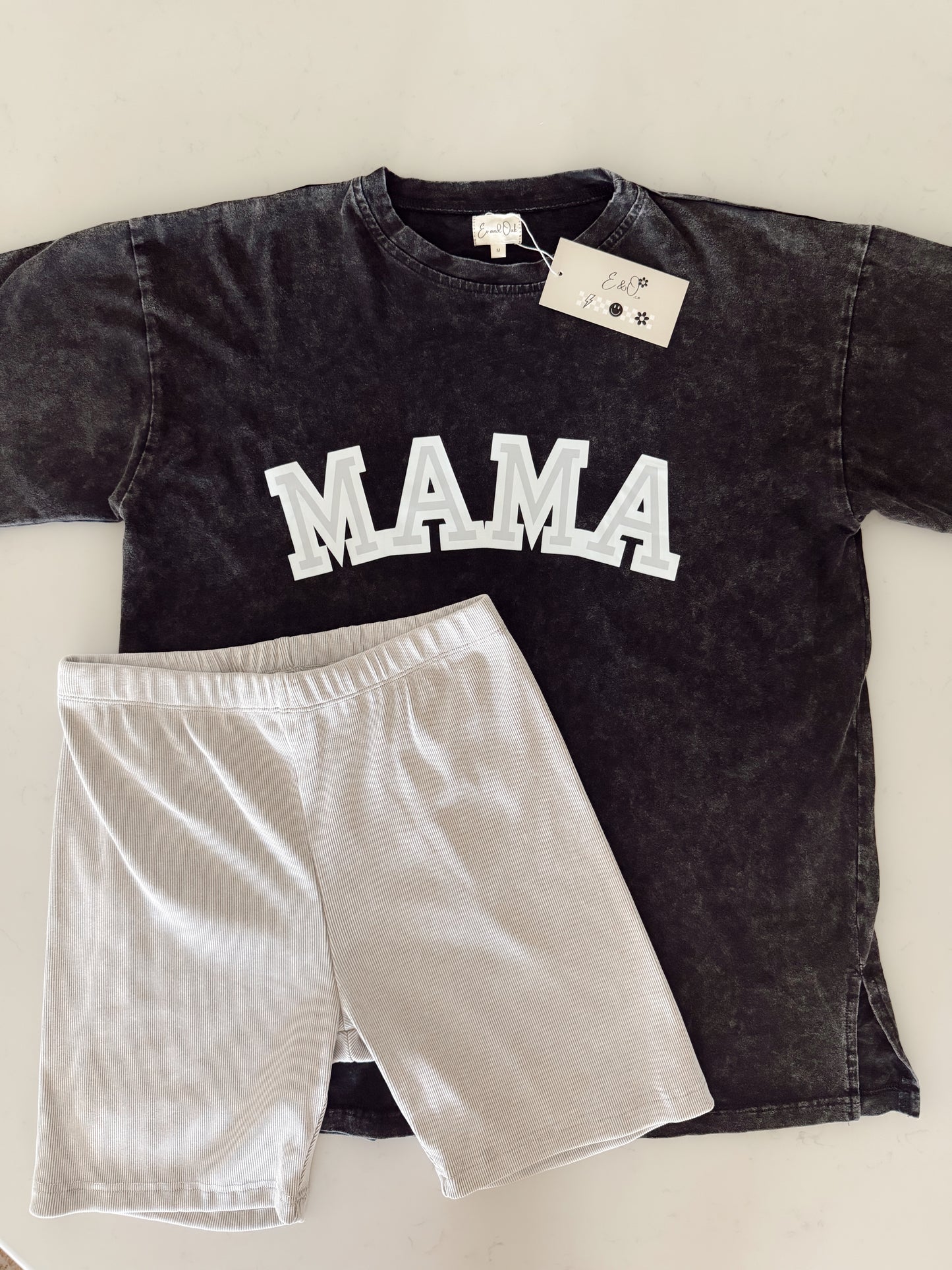 MAMA | Mineral Washed | Short Set