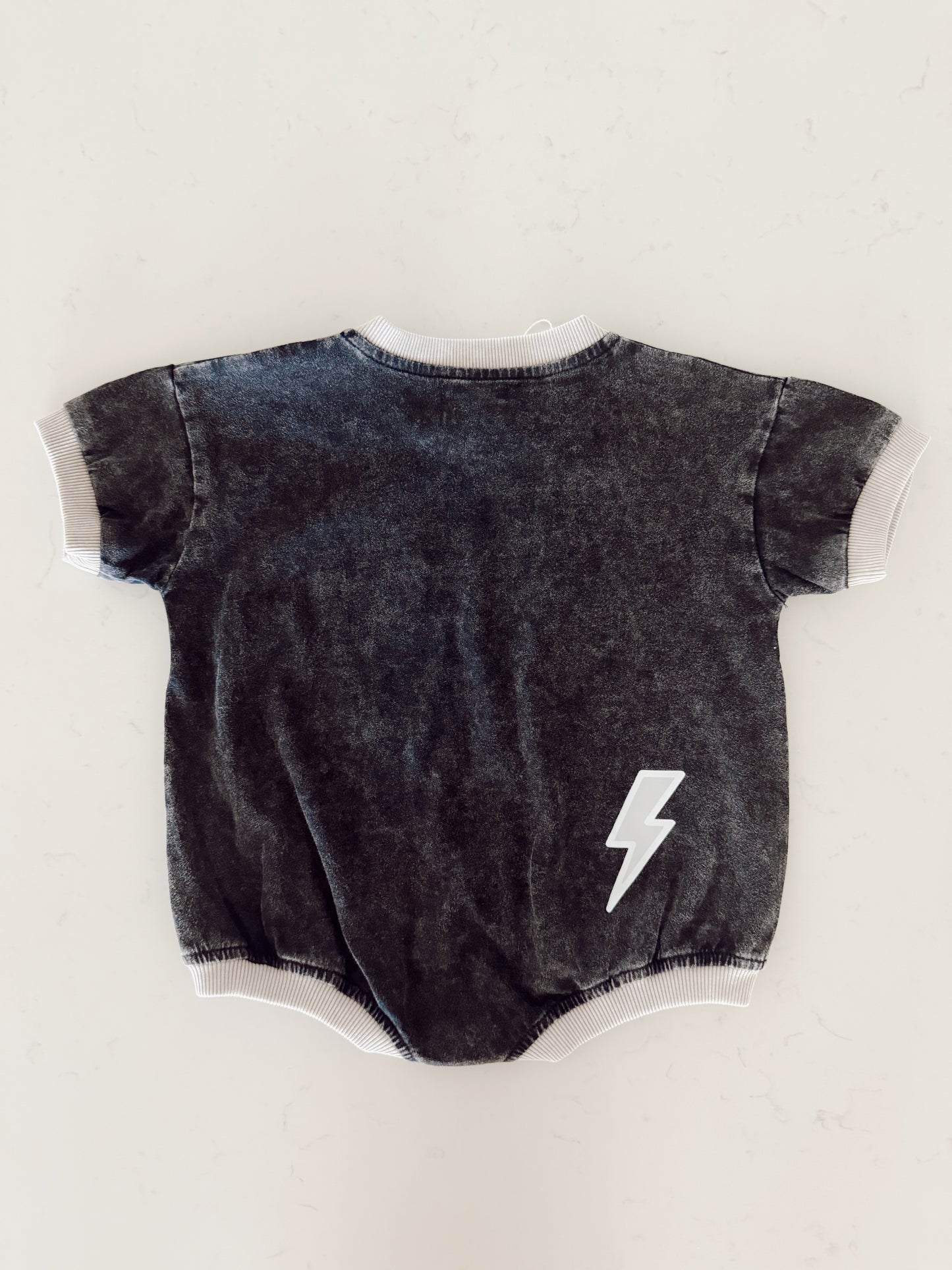 BUBS | Vintage Washed and Ribbed | Bubble Romper