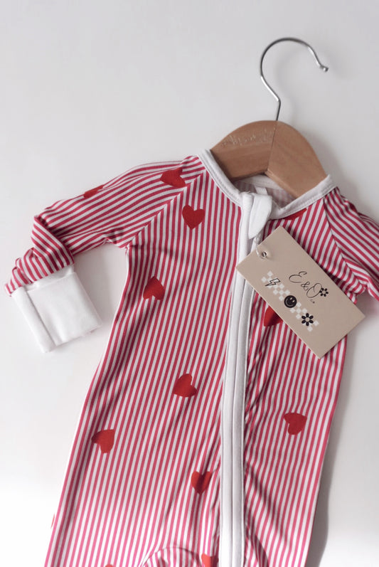 Hearts and Pin Stripes | Zippie