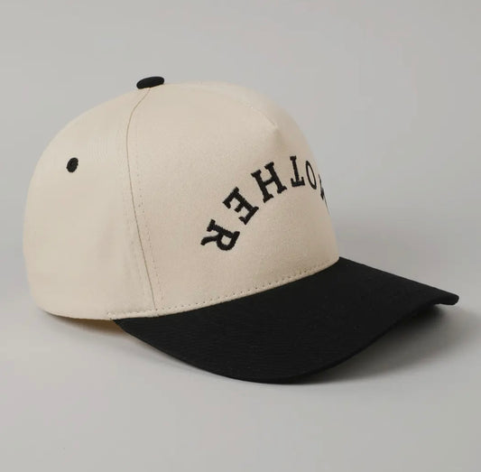 MOTHER black | Embroidered Trucker Hat
